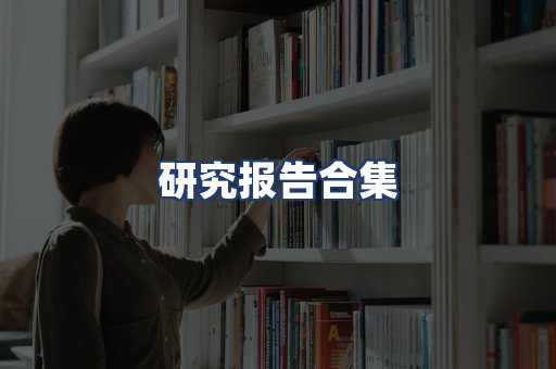 研究报告合集